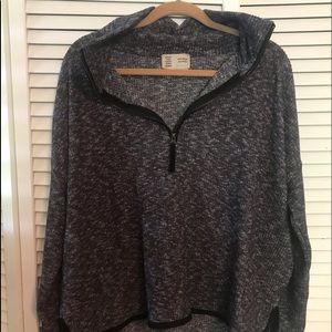 Anthropologie Quarter Zip Pullover